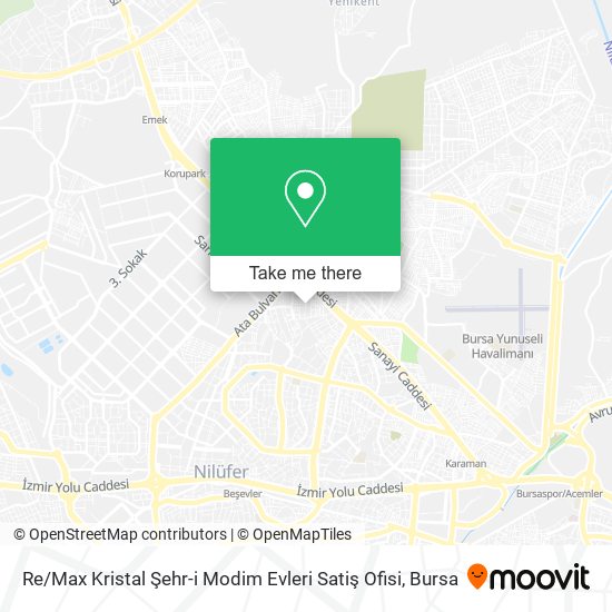 Re / Max Kristal Şehr-i Modim Evleri Satiş Ofisi map