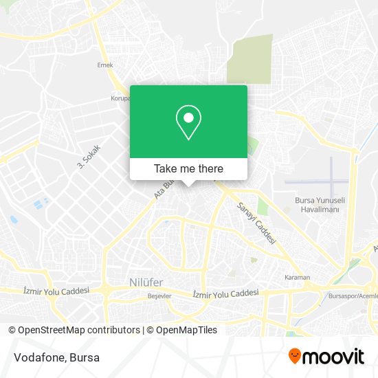 Vodafone map