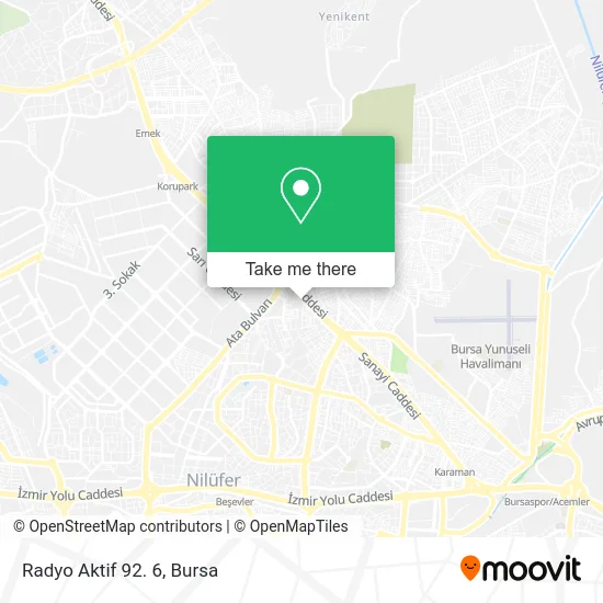 Radyo Aktif 92. 6 map