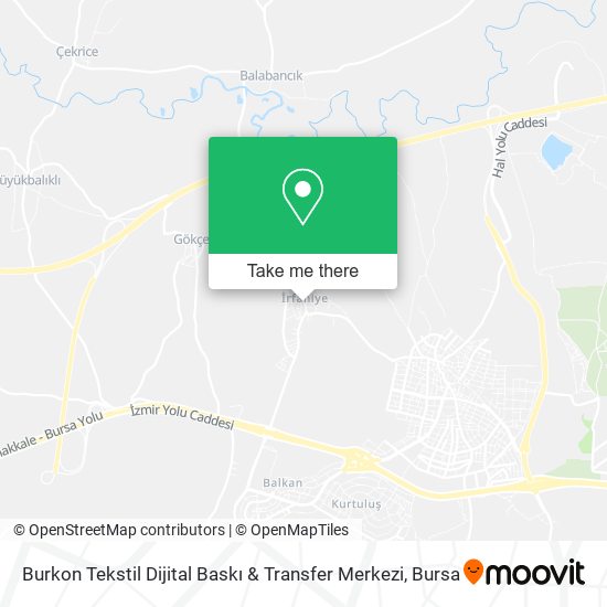Burkon Tekstil Dijital Baskı & Transfer Merkezi map