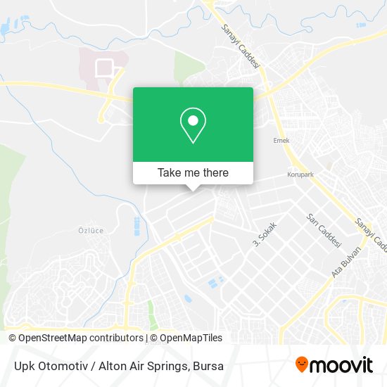 Upk Otomotiv / Alton Air Springs map