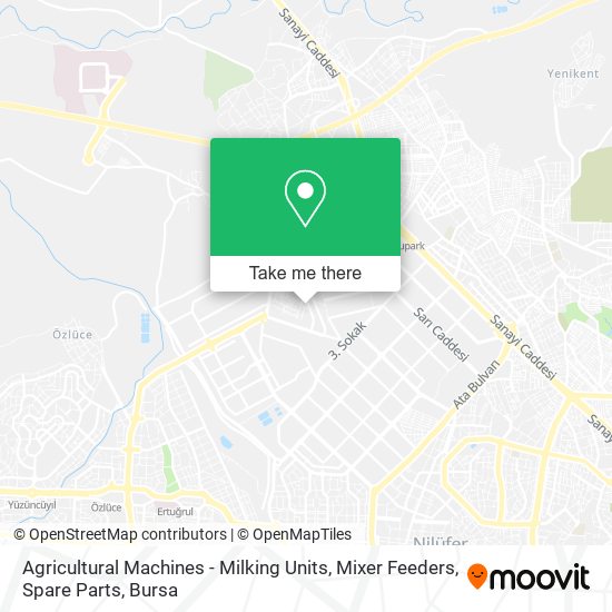 Agricultural Machines - Milking Units, Mixer Feeders, Spare Parts map