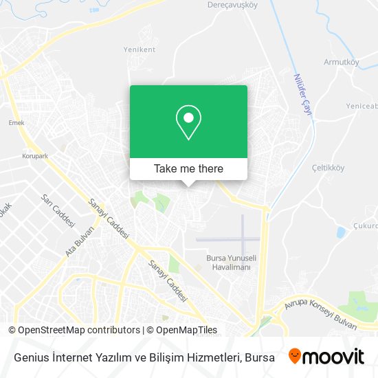 Genius İnternet Yazılım ve Bilişim Hizmetleri map