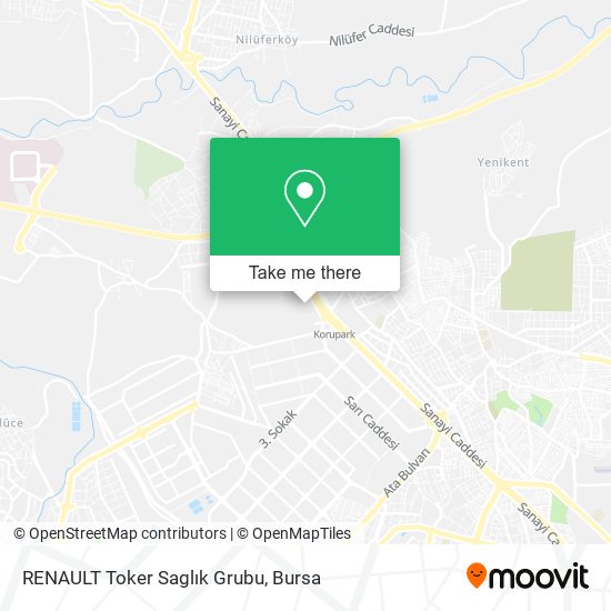 RENAULT Toker Saglık Grubu map