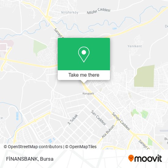 FİNANSBANK map