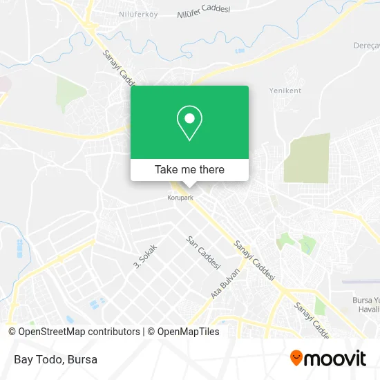Bay Todo map