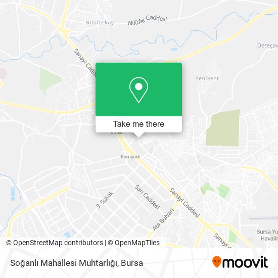 Soğanlı Mahallesi Muhtarlığı map