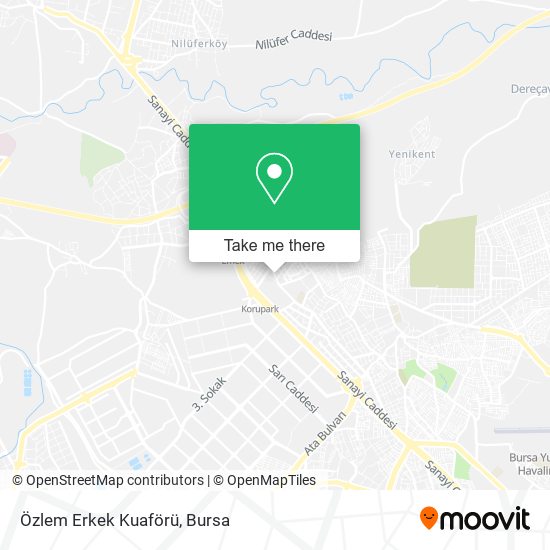 Özlem Erkek Kuaförü map