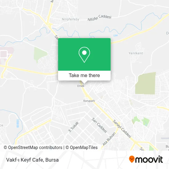 Vakf-ı Keyf Cafe map