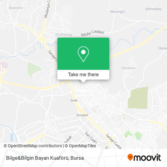 Bilge&Bilgin Bayan Kuaförü map