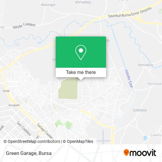 Green Garage map