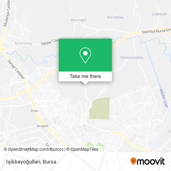 Işikbeyoğullari map