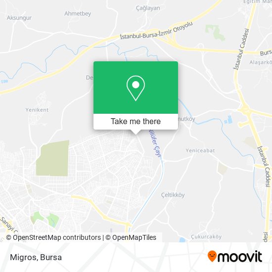 Migros map