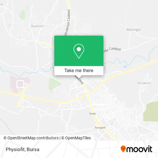 Physiofit map