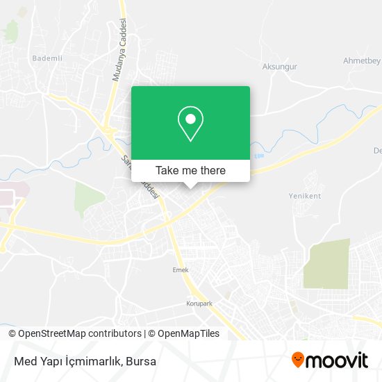 Med Yapı İçmimarlık map