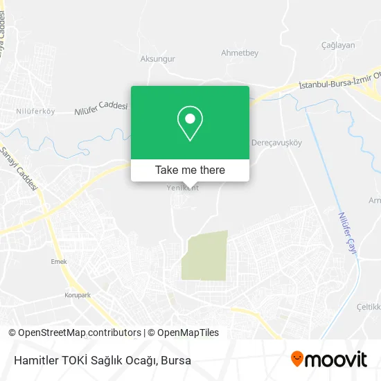 Hamitler TOKİ Sağlık Ocağı map