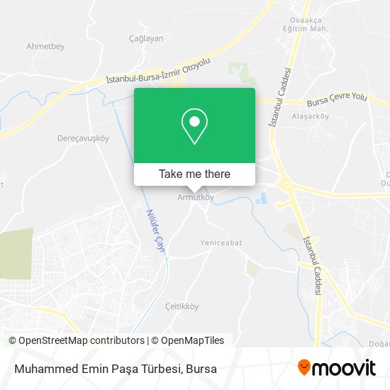 Muhammed Emin Paşa Türbesi map