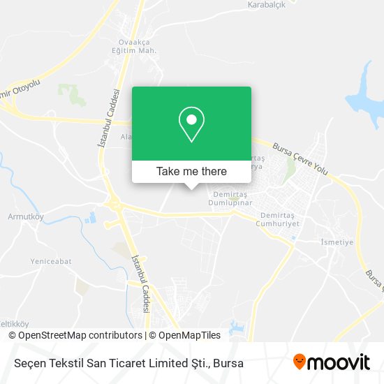 Seçen Tekstil San Ticaret Limited Şti. map