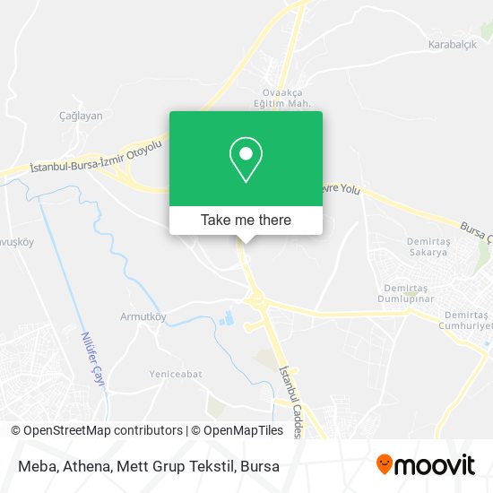 Meba, Athena, Mett Grup Tekstil map