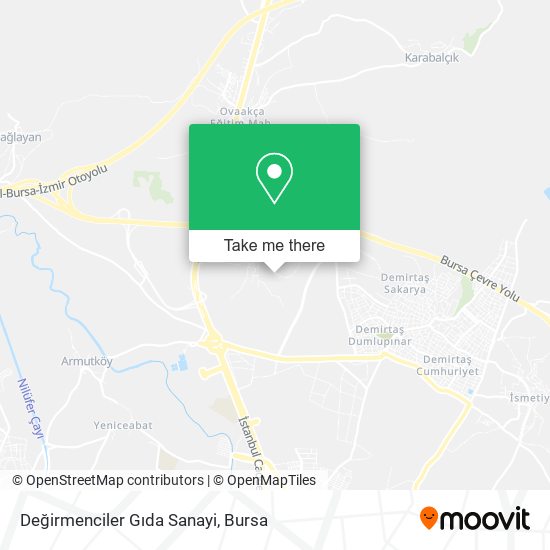 Değirmenciler Gıda Sanayi map