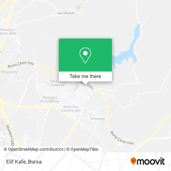 Elif Kafe map