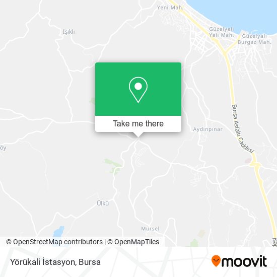 Yörükali İstasyon map