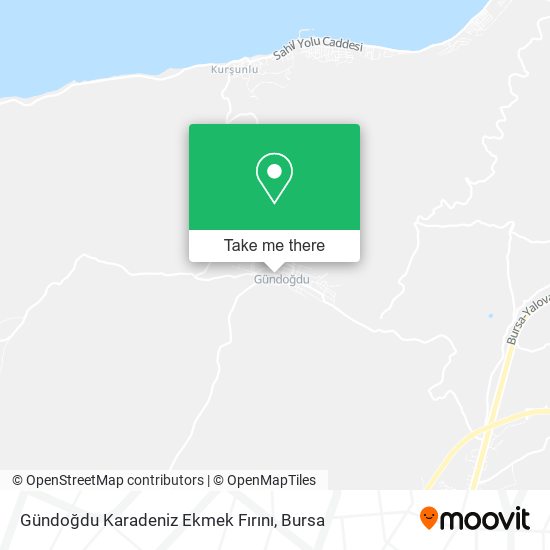 Gündoğdu Karadeniz Ekmek Fırını map
