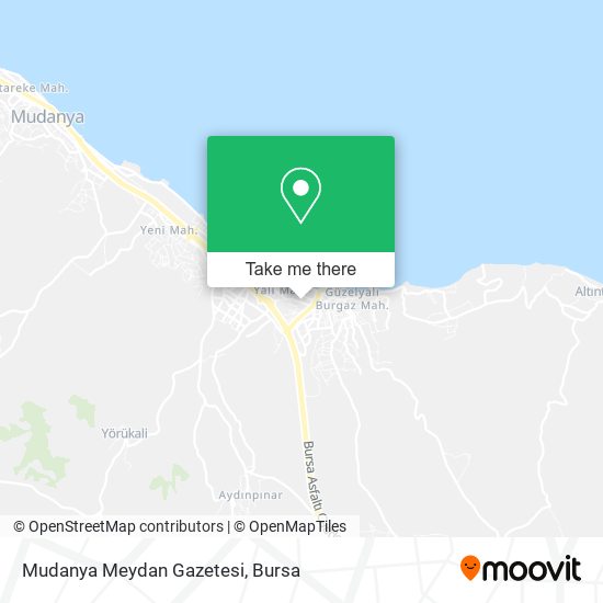 Mudanya Meydan Gazetesi map