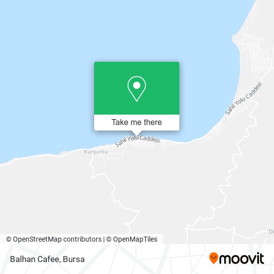 Balhan Cafee map