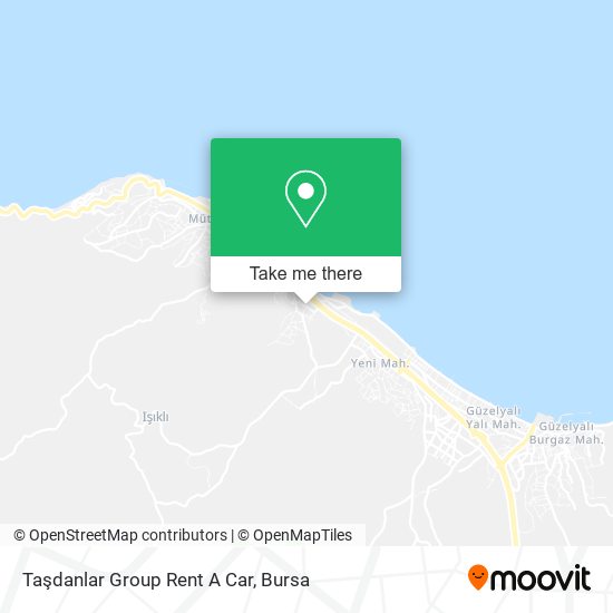 Taşdanlar Group Rent A Car map