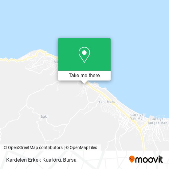 Kardelen Erkek Kuaförü map