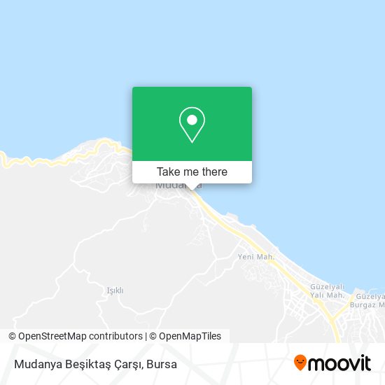 Mudanya Beşiktaş Çarşı map