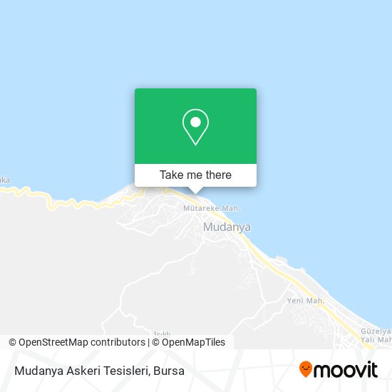 Mudanya Askeri Tesisleri map