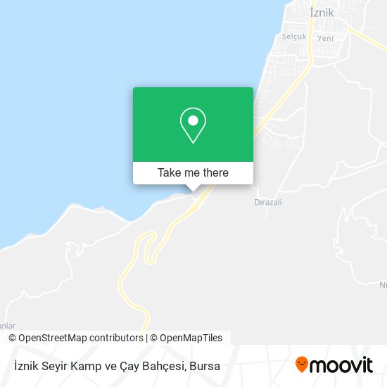 İznik Seyir Kamp ve Çay Bahçesi map