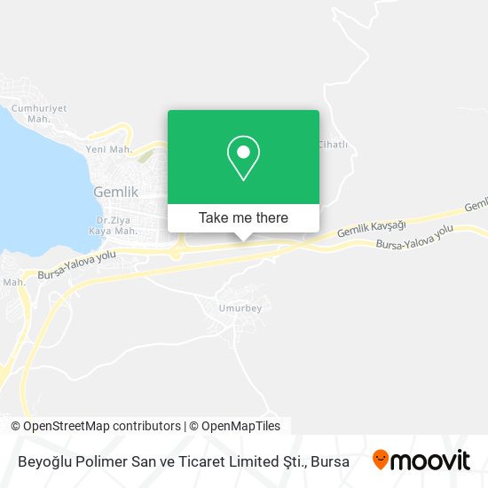Beyoğlu Polimer San ve Ticaret Limited Şti. map