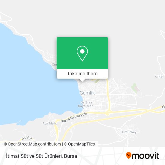 İtimat Süt ve Süt Ürünleri map