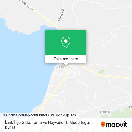İznik İlçe Gıda, Tarım ve Hayvancılık Müdürlüğü map