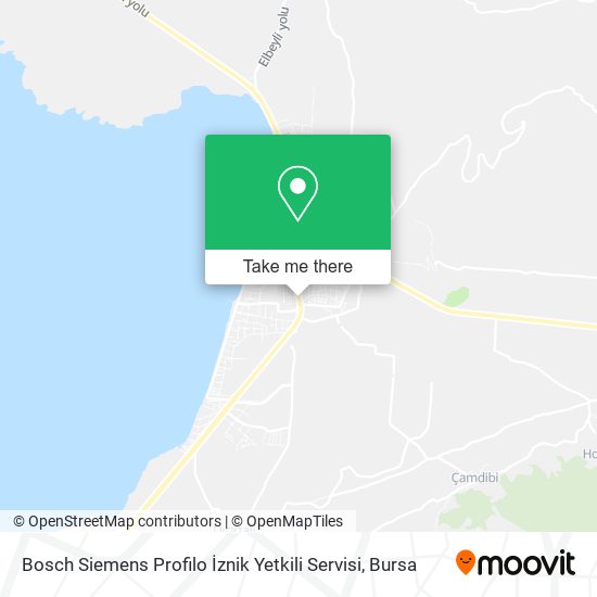 Bosch Siemens Profilo İznik Yetkili Servisi map
