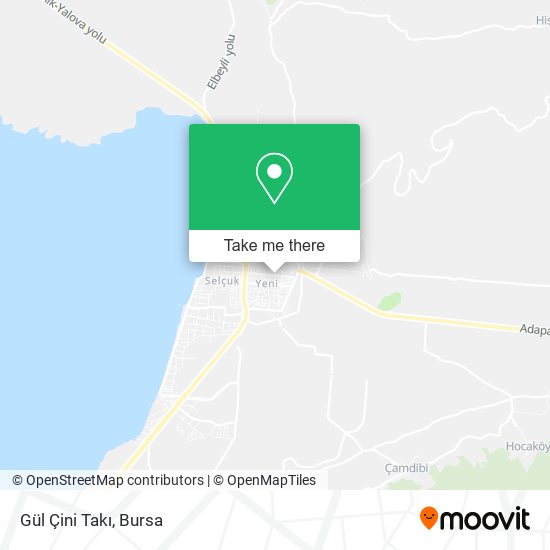 Gül Çini Takı map