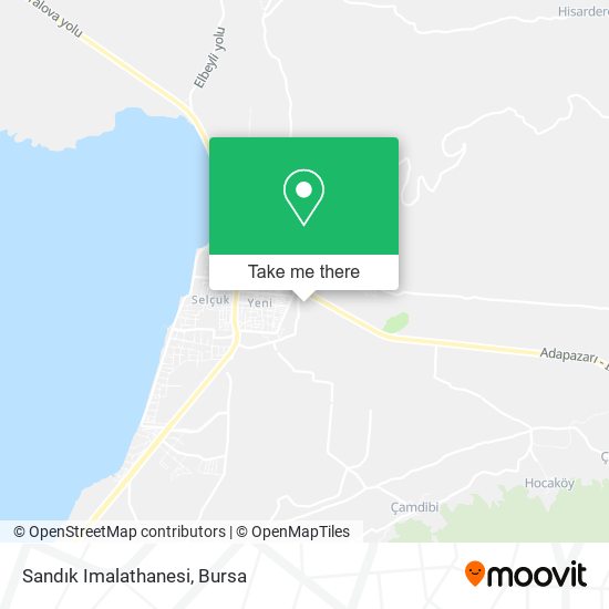 Sandık Imalathanesi map