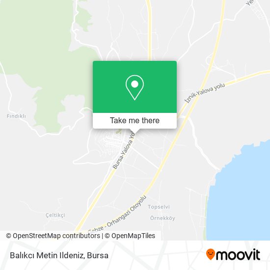 Balıkcı Metin Ildeniz map