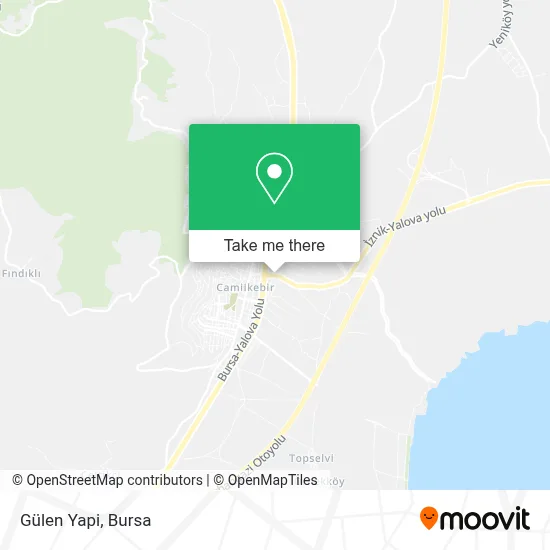 Gülen Yapi map