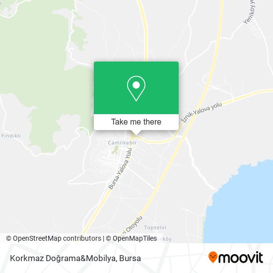 Korkmaz Doğrama&Mobilya map