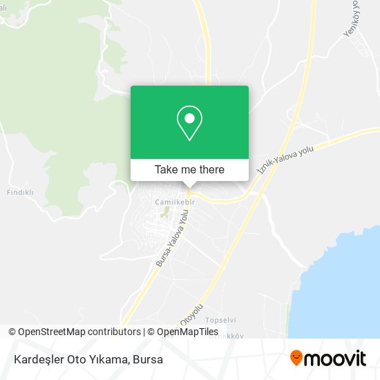 Kardeşler Oto Yıkama map