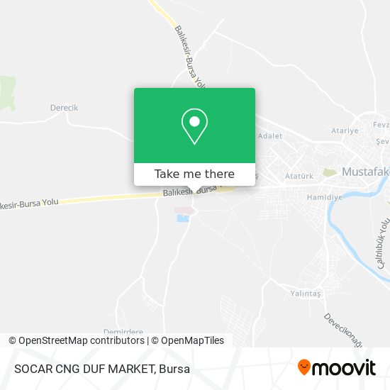 SOCAR CNG DUF MARKET map