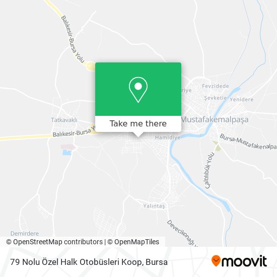 79 Nolu Özel Halk Otobüsleri Koop map