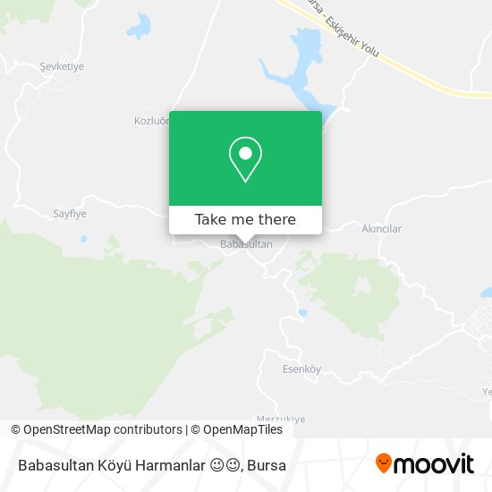 Babasultan Köyü Harmanlar 😉😉 map