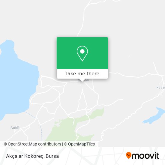 Akçalar Kokoreç map