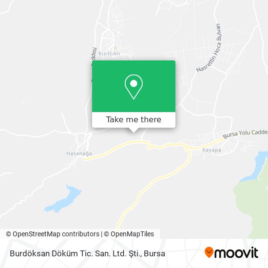 Burdöksan Döküm Tic. San. Ltd. Şti. map