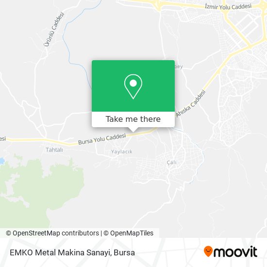 EMKO Metal Makina Sanayi map